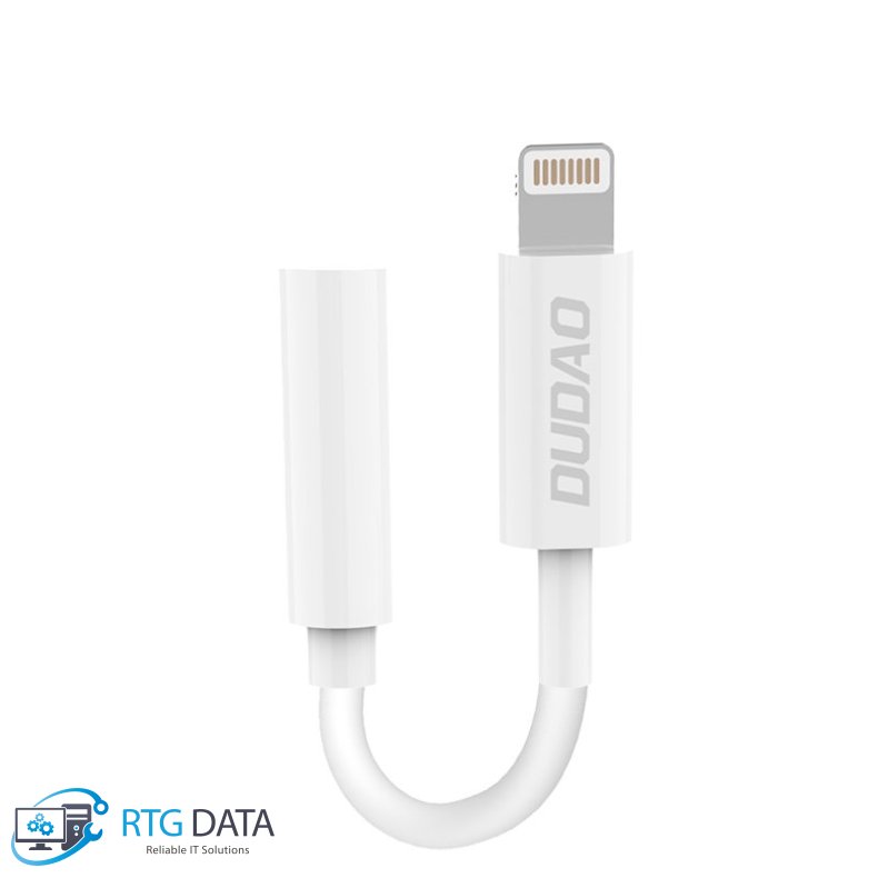 Dudao L16i Lightning til 3.5mm Jack Adapter