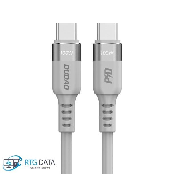 Dudao L5CMAX USB-C til USB-C Kable 100W 1m Gr