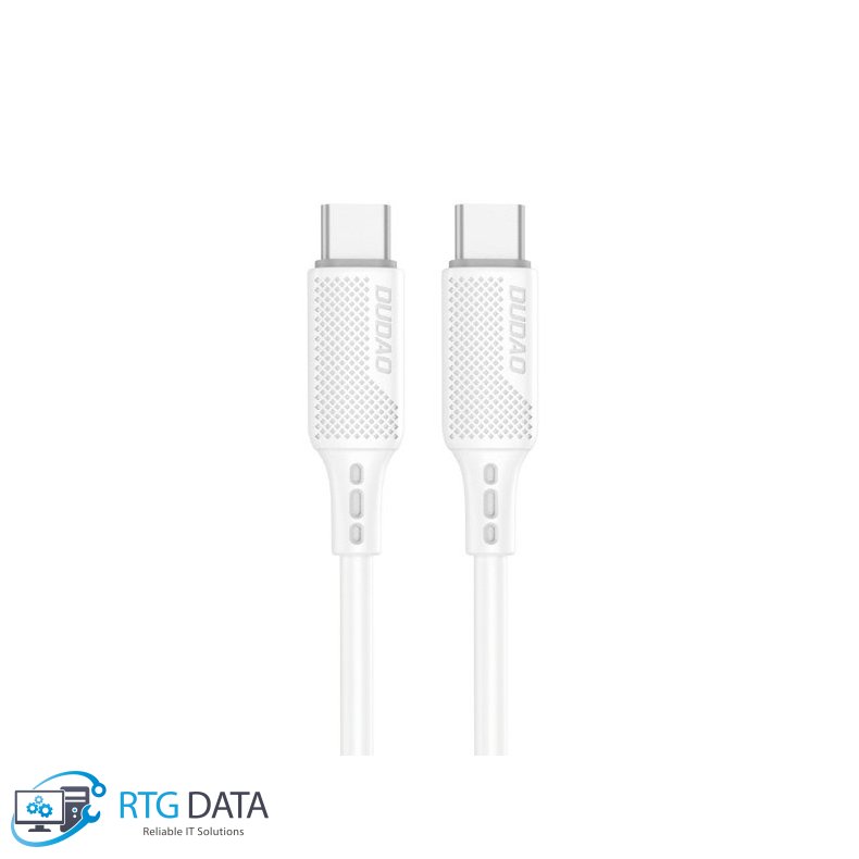 Dudao USB-C Kabel 100W PD 1m Hvid