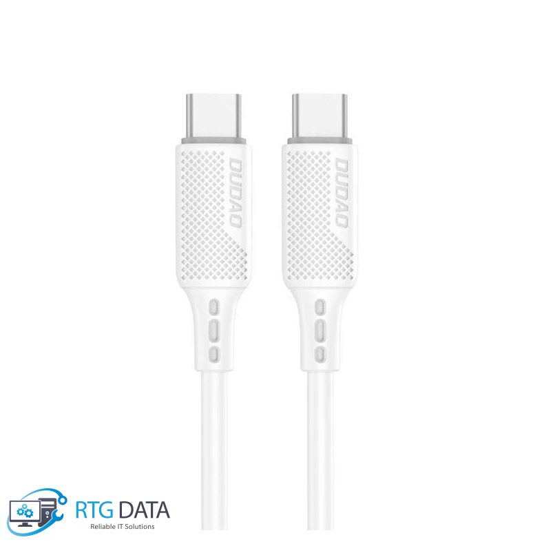 Dudao L5S USB-C Kabel 100W PD 2m Hvid