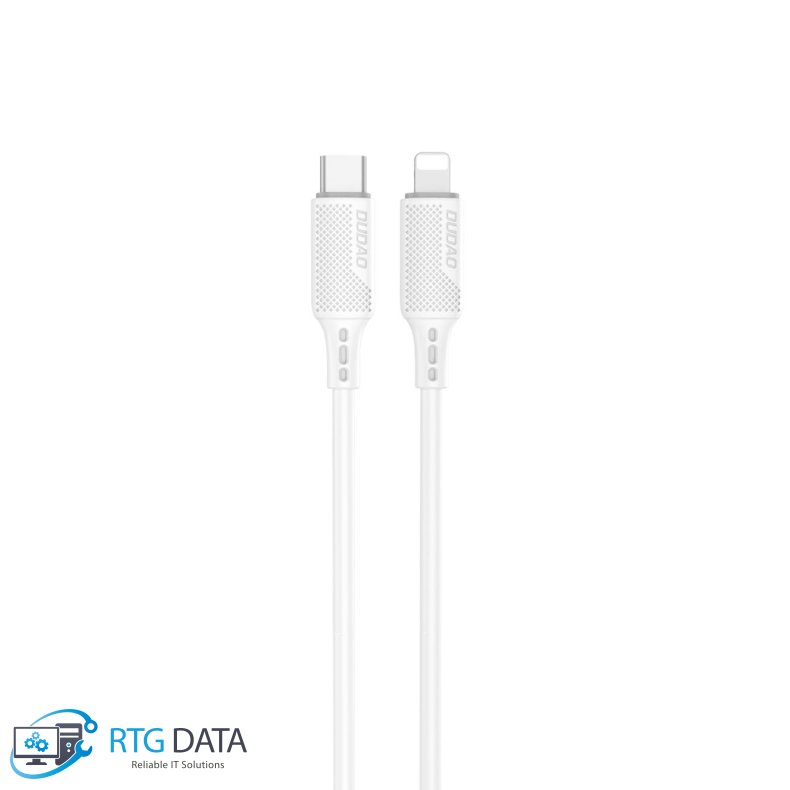 Dudao L6S USB-C Lightning 20W PD 1m Hvid