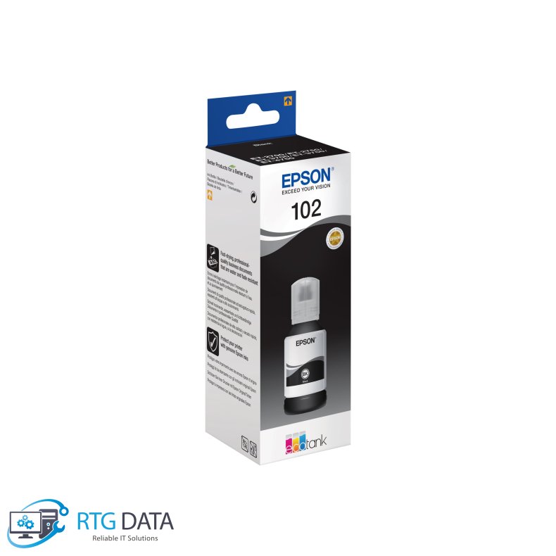 Epson 102 Sort 127ml Blk