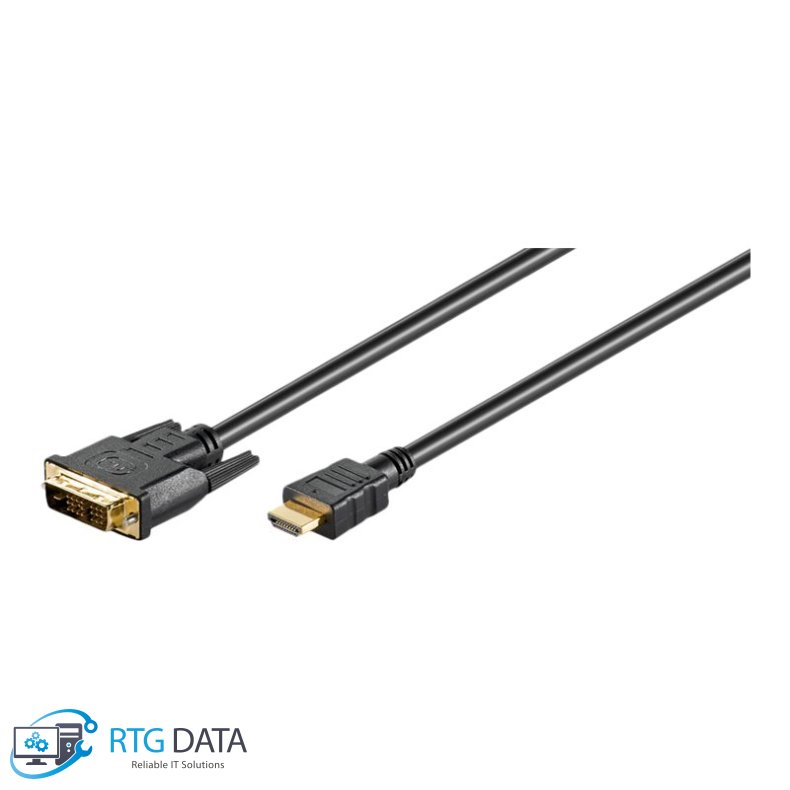 Goobay DVI-D til HDMI Kabel 2m