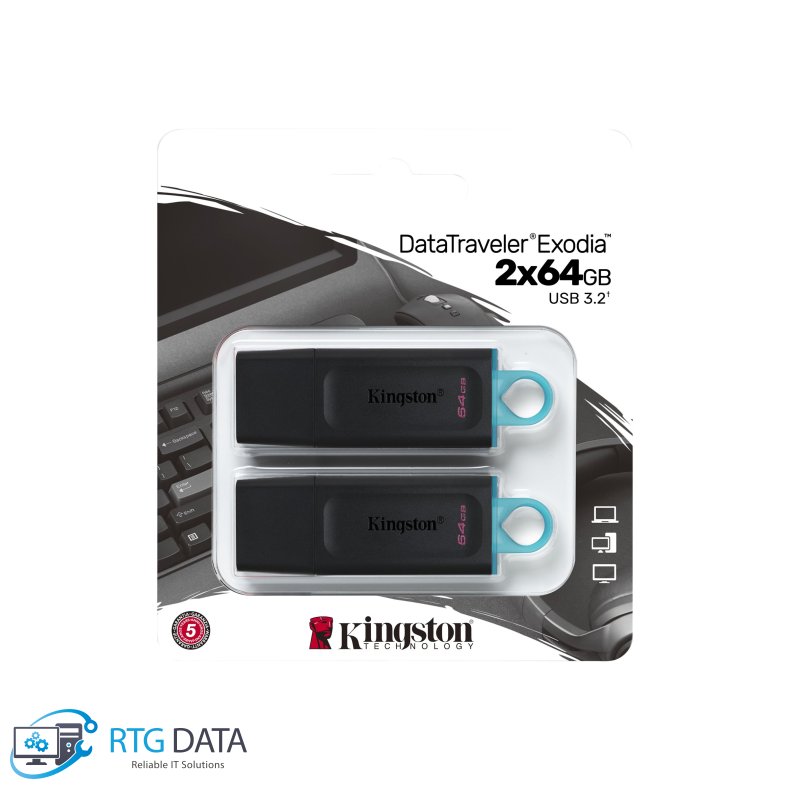 Kingston DataTraveler Exodia 2x64GB USB 3.2