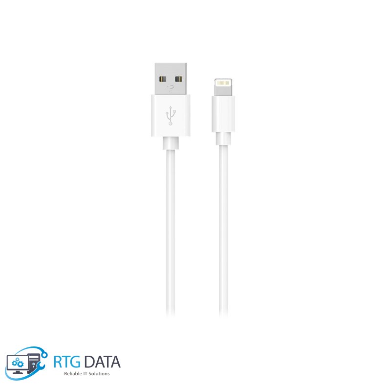 Lightning USB Kabel 2m Hvid