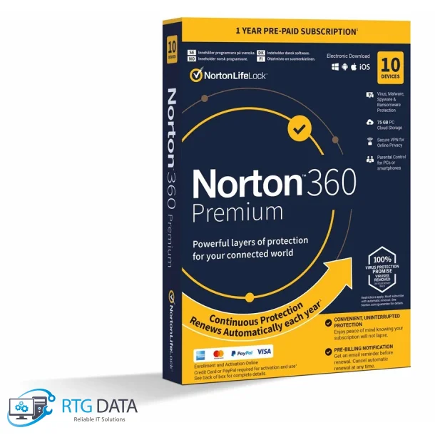 Norton 360 Premium 10U1Y